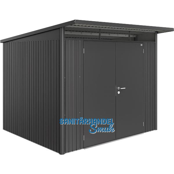 BIOHORT Ger�tehaus AvantGarde A6 dunkelgrau-metallic Doppelt�r
