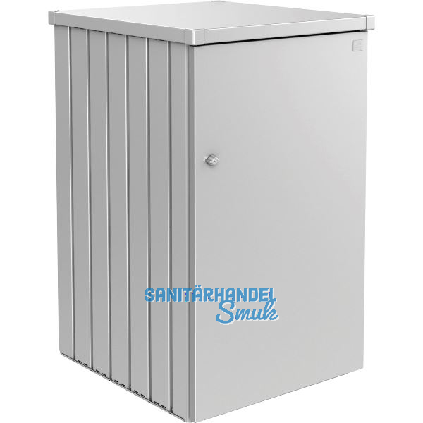 BIOHORT M�lltonnen-Box Alex 1 silber-metallic