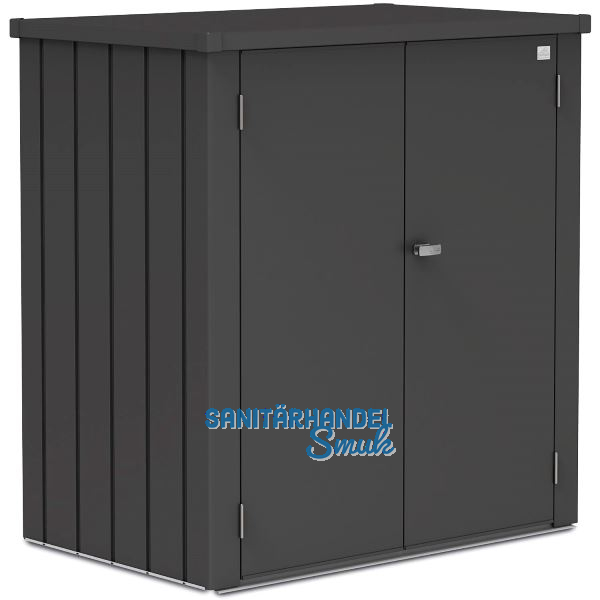 BIOHORT Terrassenschrank Romeo L dunkelgrau-metallic