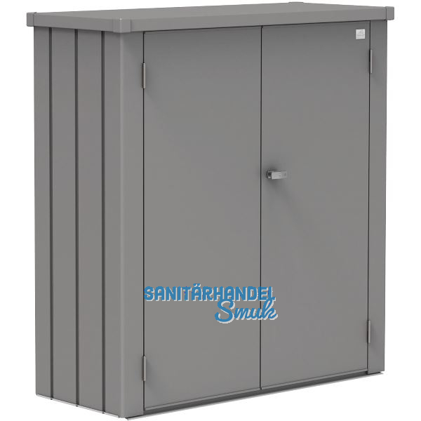BIOHORT Terrassenschrank Romeo M quarzgrau-metallic