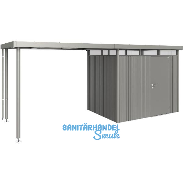 BIOHORT Seitendach HighLine H2 quarzgrau-metallic