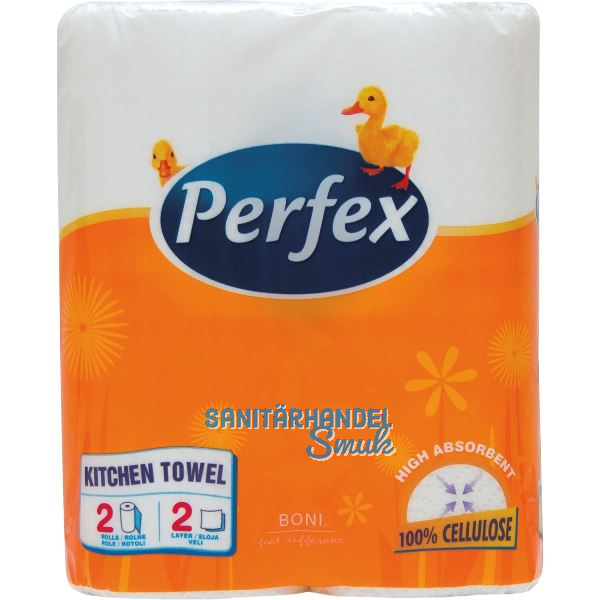 K�chenrolle Boni Perfex 2-lagig, 1 PK = 48 Rollen