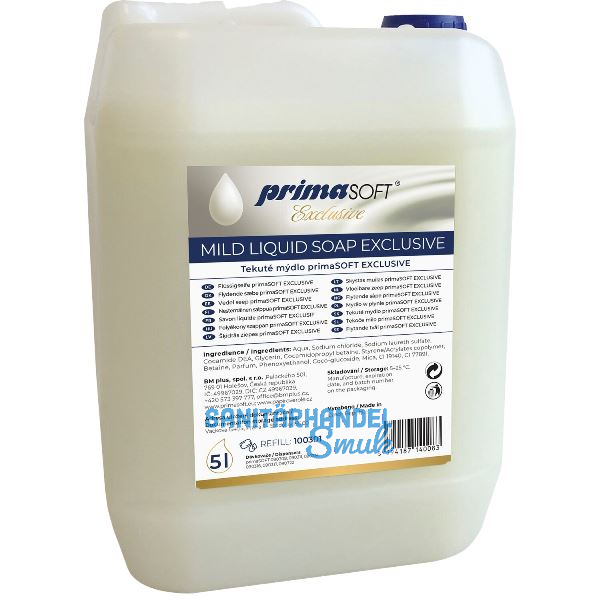 Fl�ssigseife Primasoft EXKLUSIV Aloe Vera 5 Liter cremig