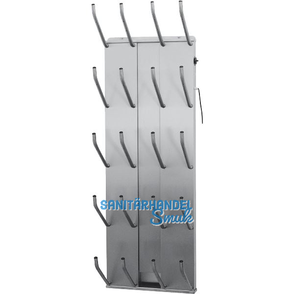 OSKARI Schuhtrockner Bora 10 Edelstahl