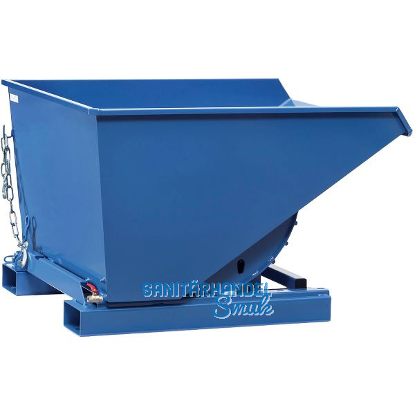 FETRA Selbstkipper mit Ablasshahn Inhalt 600 Liter