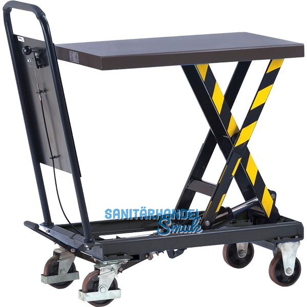 FETRA Hubtischwagen Ladefl�che 830 x 500 mm Tragkraft 250 kg