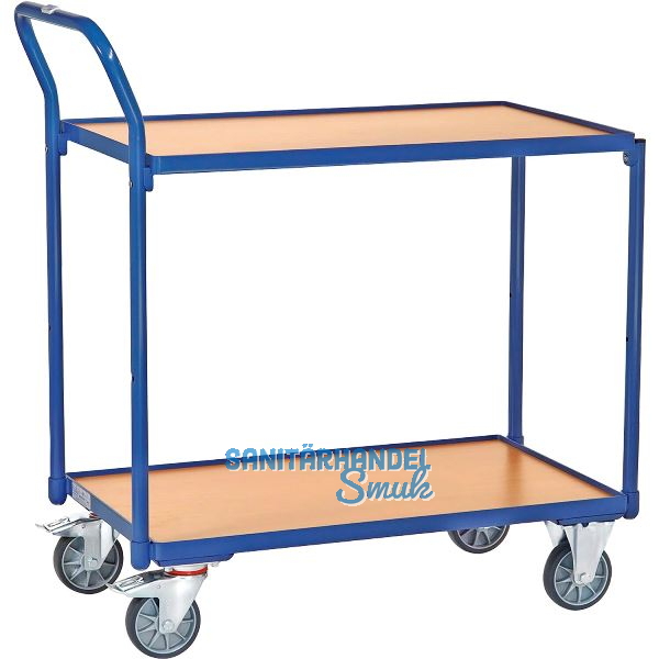 FETRA Tischwagen 2 Etagen 850 x 500 mm Tragkraft 300 kg