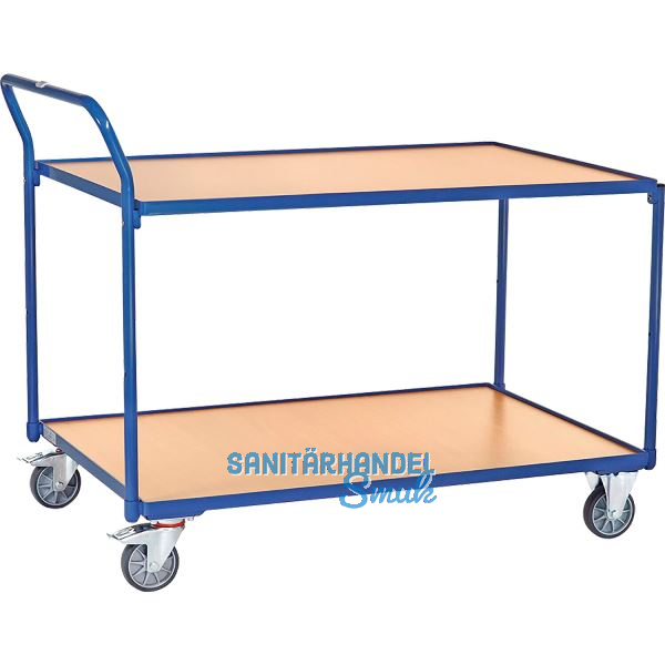 FETRA Tischwagen 2 Etagen 1200 x 800 mm Tragkraft 300 kg
