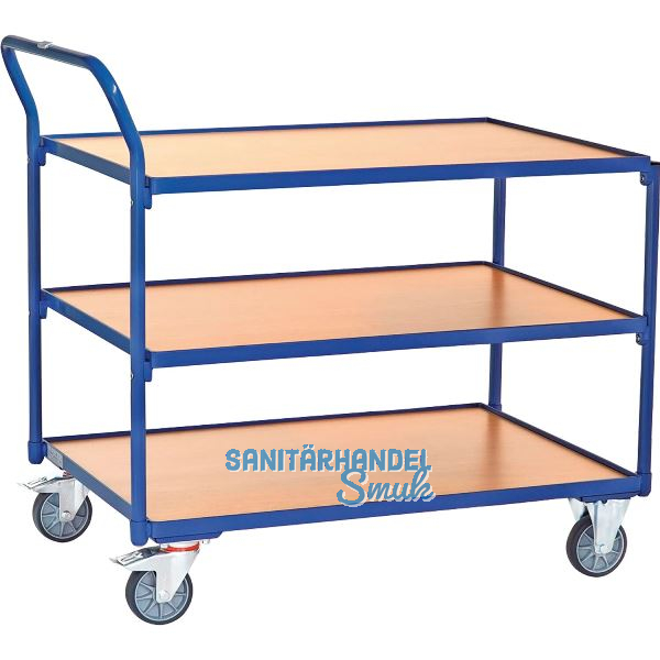 FETRA Tischwagen 3 Etagen 1000 x 700 mm Tragkraft 300 kg