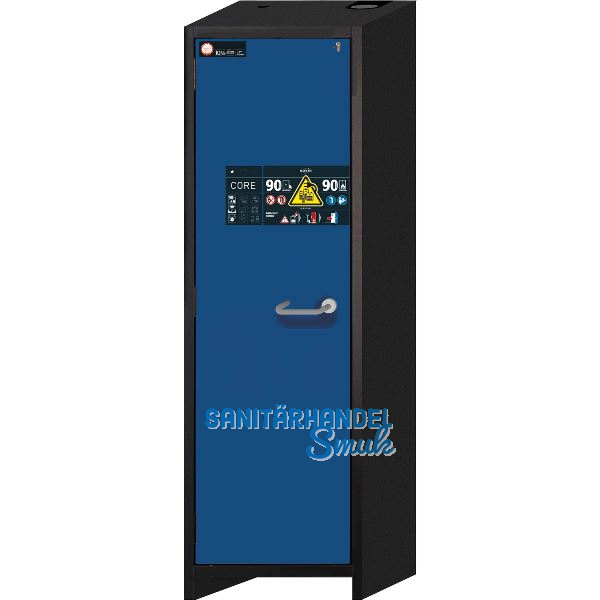 ASECOS Sicherheitsschrank ION-Core-90 mit 4 B�den mit Steckdose