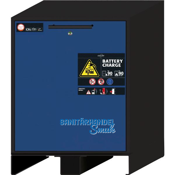 ASECOS Sicherheitsschrank ION-Charge-90 mit Steckdose