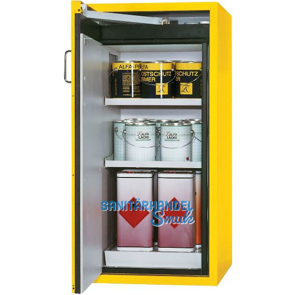 ASECOS Sicherheitsschrank S-Classic Typ 90 T�rfeststeller 596 x 1298 x 616 mm