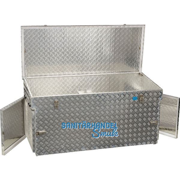 Riffelblechbox Extreme 883 Liter, Gr��e 1678 x 675 x 730/830 mm