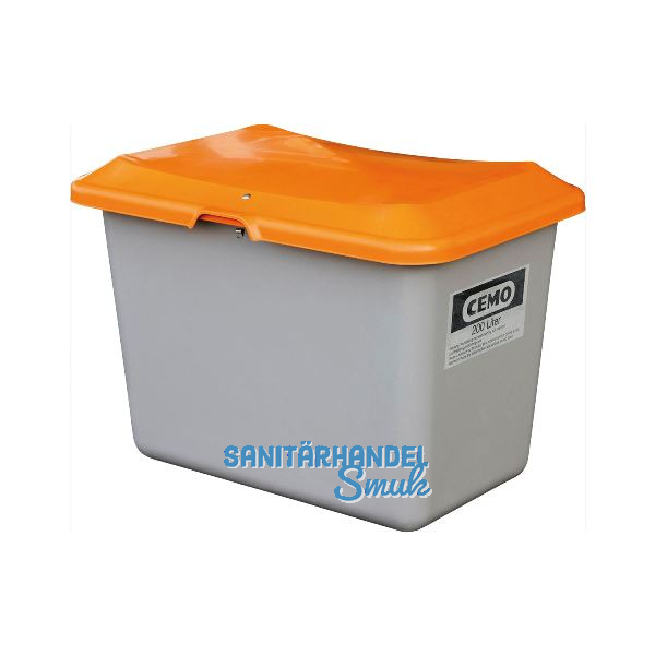 Streugutbeh�lter Plus3 ohne Entnahme ohne Staplertasche 100 Liter grau/orange