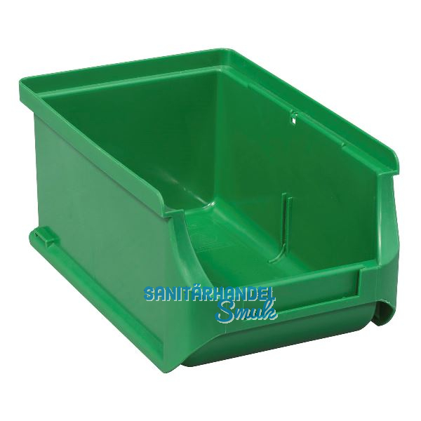 ALLIT Sichtlagerkasten Gr��e 2 gr�n 160 x 102 x 75 mm
