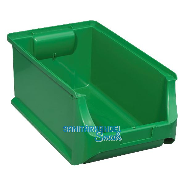 ALLIT Sichtlagerkasten Gr��e 4 gr�n 355 x 205 x 150 mm
