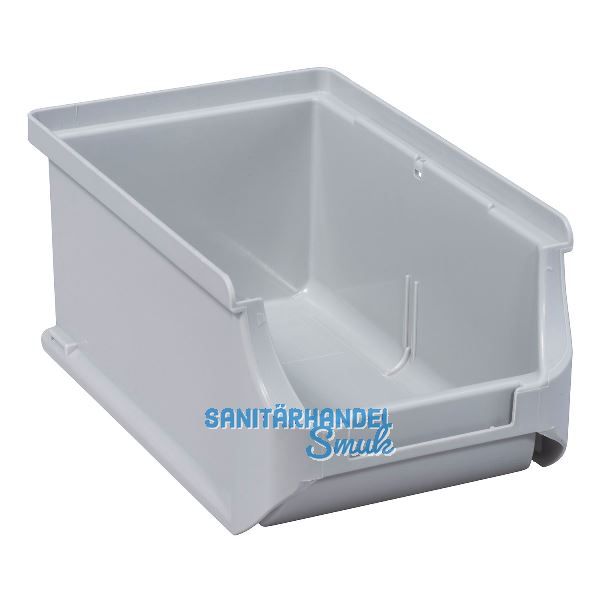 ALLIT Sichtlagerkasten Gr��e 2 Farbe grau 160 x 102 x 75 mm