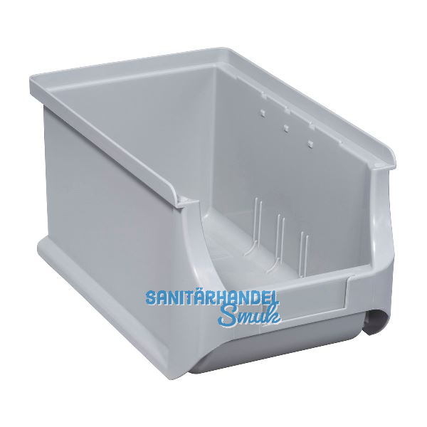ALLIT Sichtlagerkasten Gr��e 3 Farbe grau 235 x 150 x 125 mm