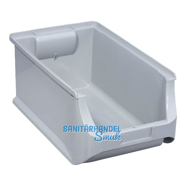 ALLIT Sichtlagerkasten Gr��e 4 Farbe grau 355 x 205 x 150 mm