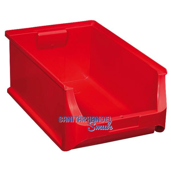 ALLIT Sichtlagerkasten Gr��e 5 rot 500 x 310 x 200 mm