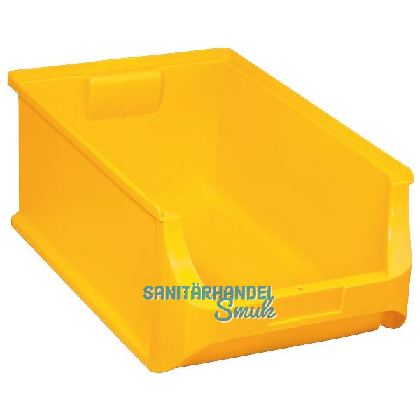 ALLIT Sichtlagerkasten Gr��e 5 gelb 500 x 310 x 200 mm