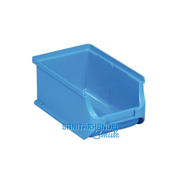 ALLIT Sichtlagerkasten Gr��e 2 Farbe blau 160 x 102 x 75 mm