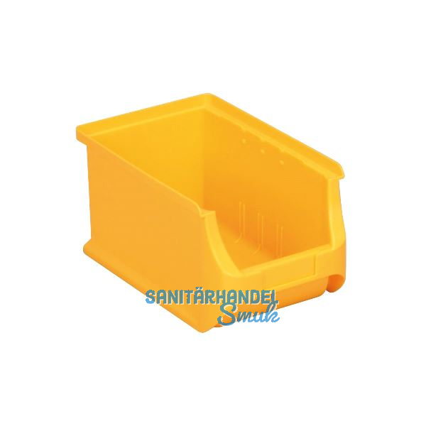 ALLIT Sichtlagerkasten Gr��e 3 Farbe gelb 235 x 150 x 125 mm