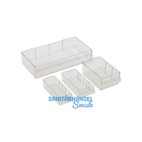RAACO Ersatz Schublade Serie 150-02 ohne Trennw�nde h=64, b=91, t=154 mm