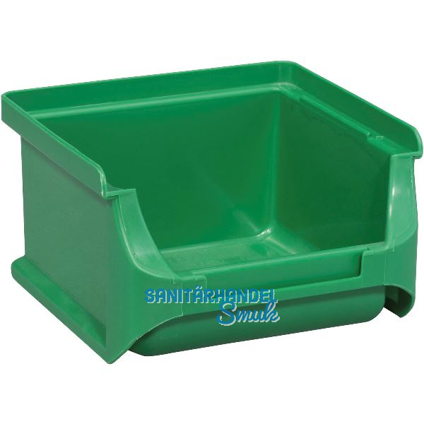 ALLIT Sichtlagerkasten Gr��e 1 gr�n 102 x 100 x 60 mm