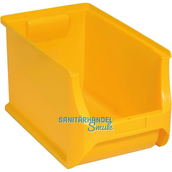 ALLIT Sichtlagerkasten Gr��e 4H gelb 355 x 205 x 200 mm