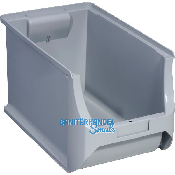 ALLIT Sichtlagerkasten Gr��e 4H grau 355 x 205 x 200 mm