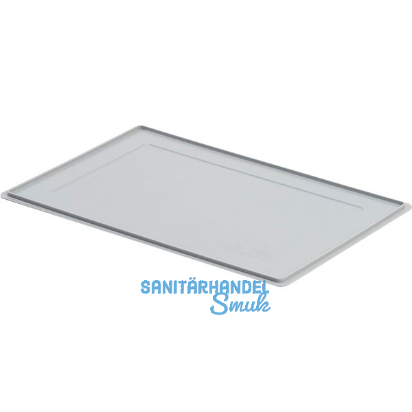 Deckel grau zu Eurokasten 600 x 400 mm