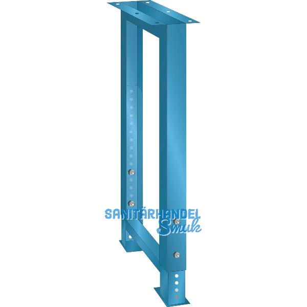 LISTA Werkbankfu� 80x725x700-1050mm RAL5012