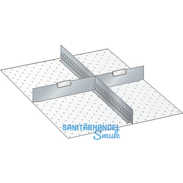 LISTA Einteilungsmaterial Trennw�nde 27E x 36E f�r Fronth�he 100-125 mm 3-tlg.