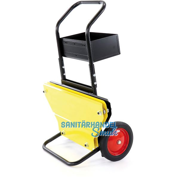 Stahlbandabroller fahrbar f�r Stahlbandbreite 13-32 mm Au�en � 600 mm