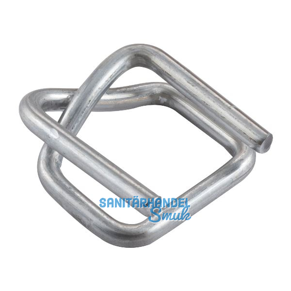 Kraftband Klemmen B4 f�r 13 mm Kraftband Inhalt 1000 St�ck