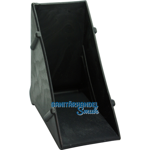 Kantenschutzecke geschlossen schwarz 10 x 50 mm