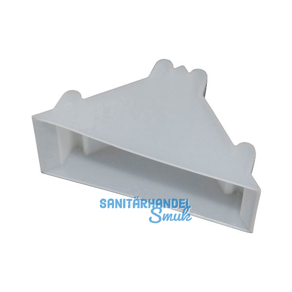 Kantenschutzecke geschlossen mit Druckpolster transparent 25 x 50 mm