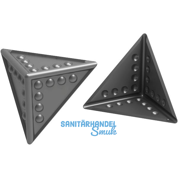 Kantenschutzecke geschlossen schwarz 100 x 100 x 127 mm