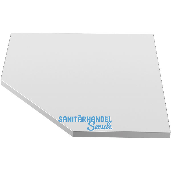 SEMLOC Werkbankplatte Holz - Edelstahl ummantelt 860 x 860 x 38 mm