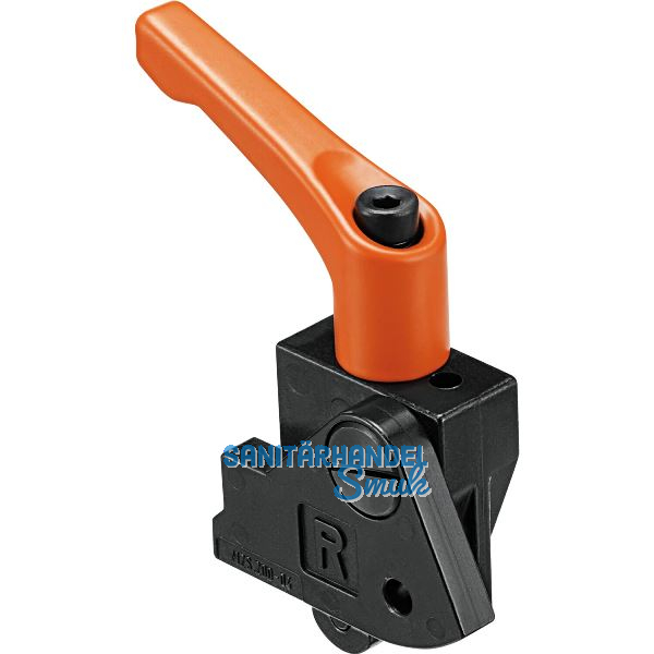 BLUM Schwenkanschlag schmal mit Klemmhebel, rechts