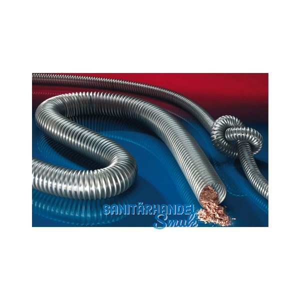 NORRES Flexibler Absaugschlauch TIMBERDUC� PUR 532 AS (LD), � 80 mm