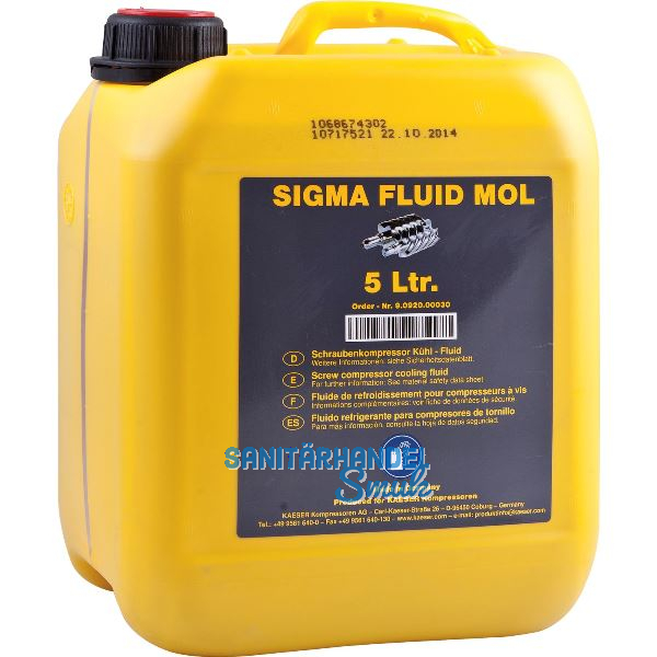 KAESER Schraubenkompressor�l Sigma-Fluid MOL - 5 L