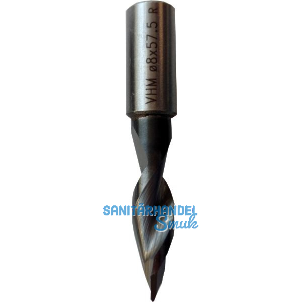 GUHDO VHM D�bellochbohrer f. Durchgangsl�cher, � 5x70 mm/Schaft: 10x24 mm-links