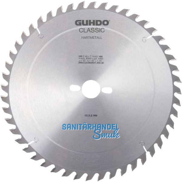 GUHDO HW-Standard-WZ-Kreiss�geblatt 315x3,2x30 mm Z48