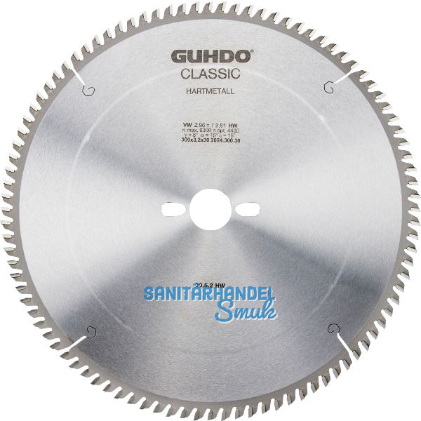 GUHDO HW-Standard-WZ-Kreiss�geblatt 400x3,5x30 mm Z120 - Holz fein