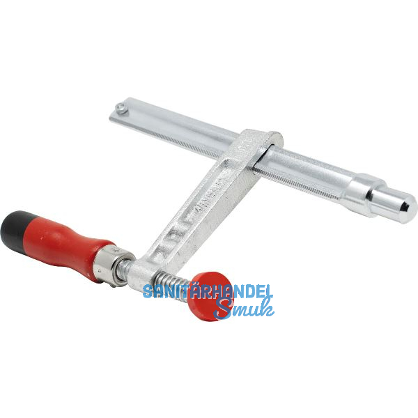 BECK Vertikalzwinge Schiene, 22 x 8,5 mm, Fixe Ausladung, Holz