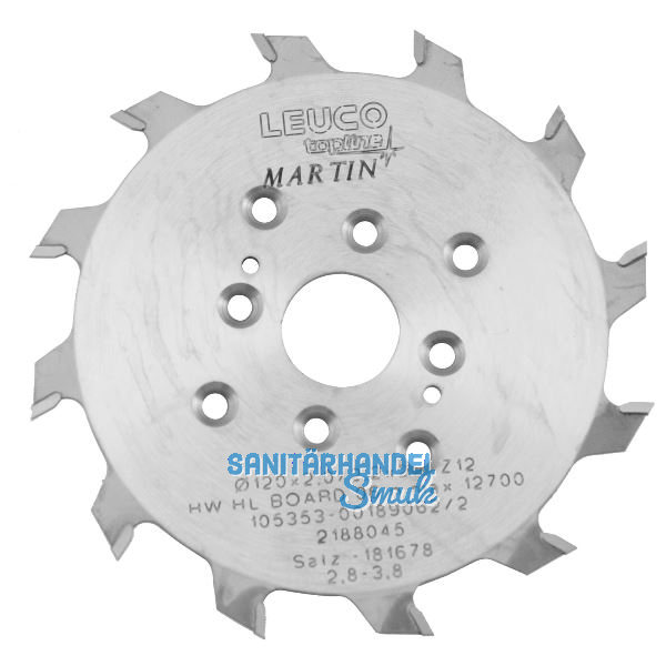 HW-Ritzkreiss�geblatt f�r MARTIN 2 Achsen � 120 mm - verstellbar "ES"