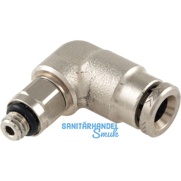 Pneumatik Winkeleinschraubanschluss, Durchmesser DM 5 mm, M5