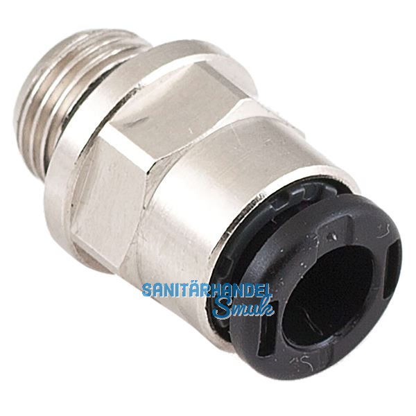Pneumatik Einschraubanschluss, gerade, Durchmesser DM 4 mm, 1/8"